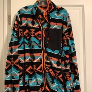 💚SALE like new Wesc aztec Multicolor Patterned Jacket